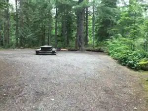 Wood Lake Campground site 15