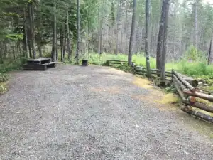 Wood Lake Campground site