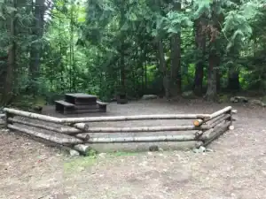 Wood Lake Campground site