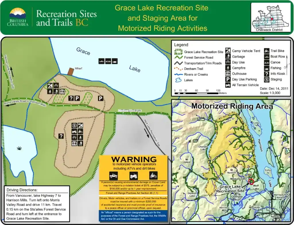 Grace lake map